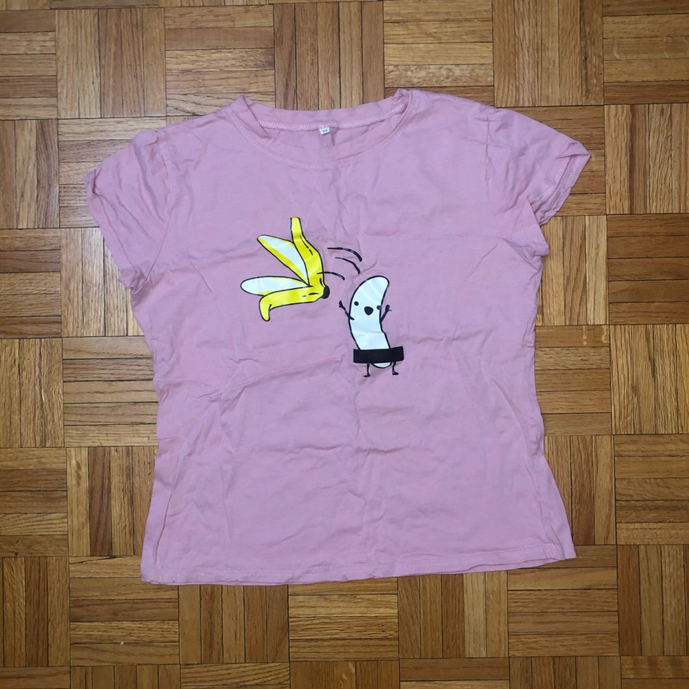 Pink Graphic Tee